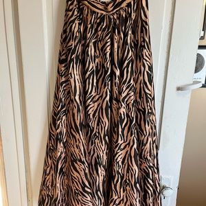 Floor length skirt